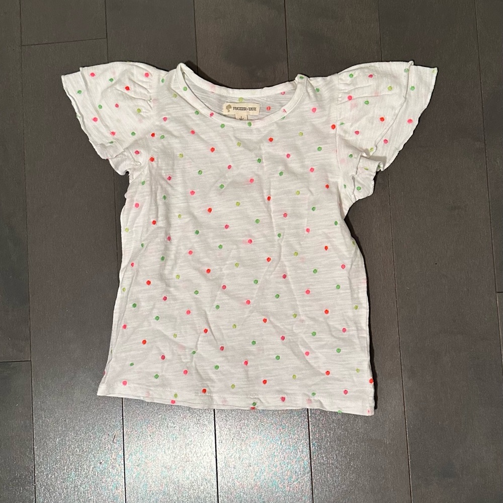 Tucker and Tate ruffled tshirt 4T